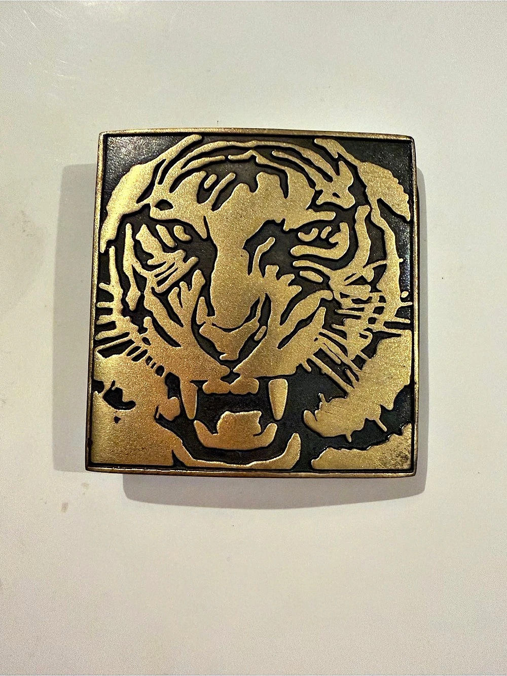 Vintage Flying Tiger Belt Buckle